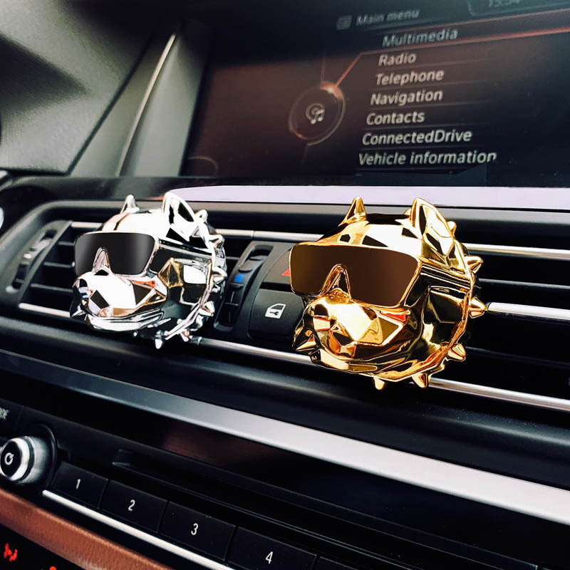 Perfume Fragrance Price - 무향 크리에이티브 불독 디퓨저 차량 장식
