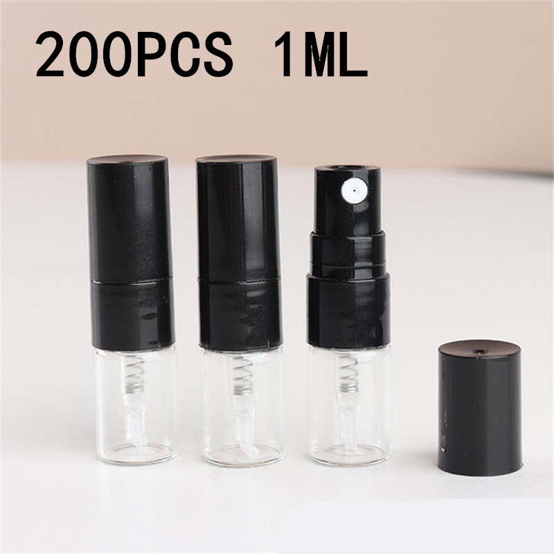 Perfume Fragrance World Qahwa - 5-200PCS 1ML 휴대용 유리 향수병 세트