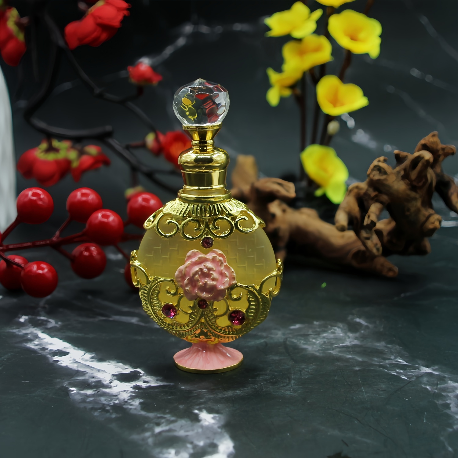 Perfume Fragrance World - 여성용 할랄 두바이 레트로 농축 향수