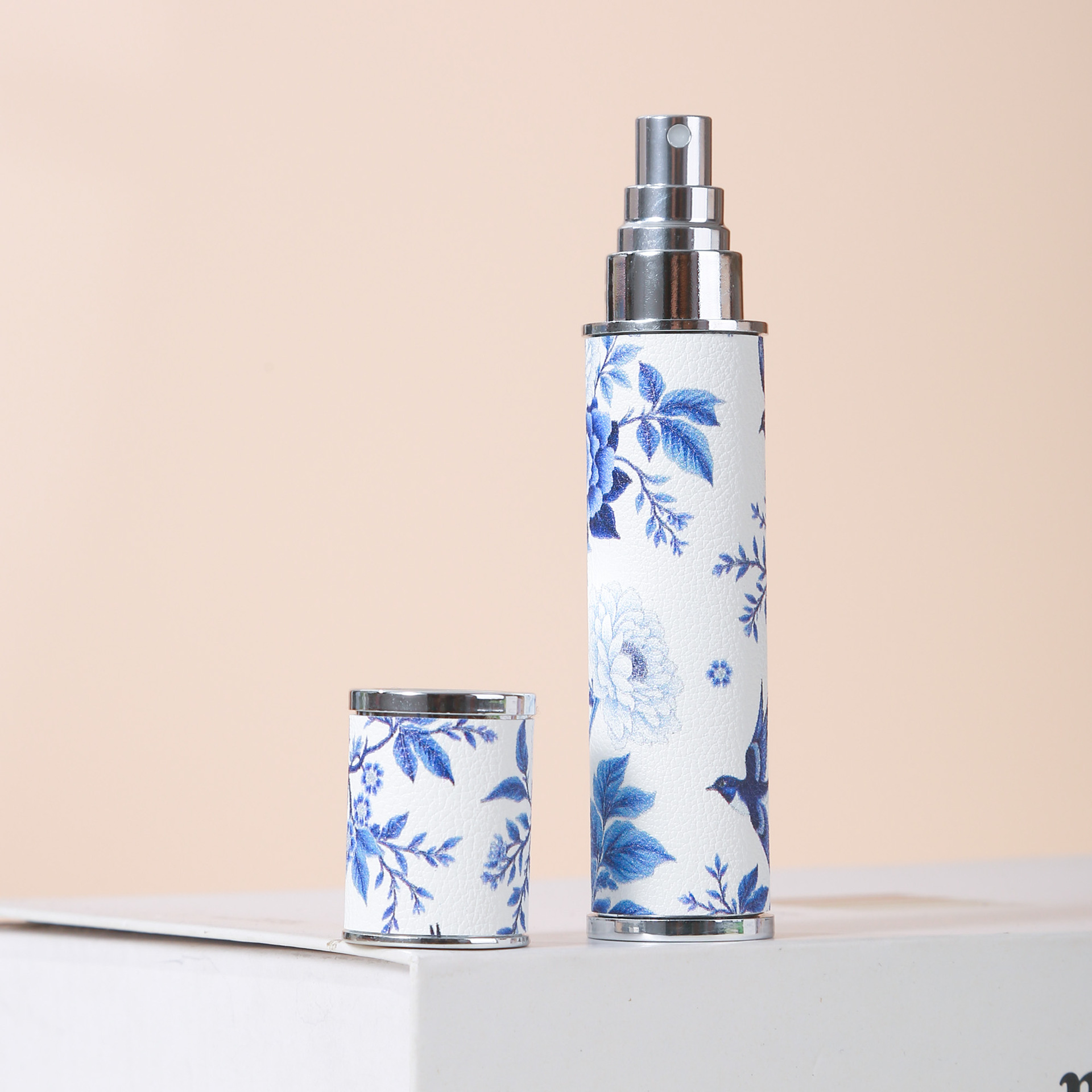 Perfume Fragrance World Qahwa - 10ML 여행용 스프레이 병 도자기 가죽