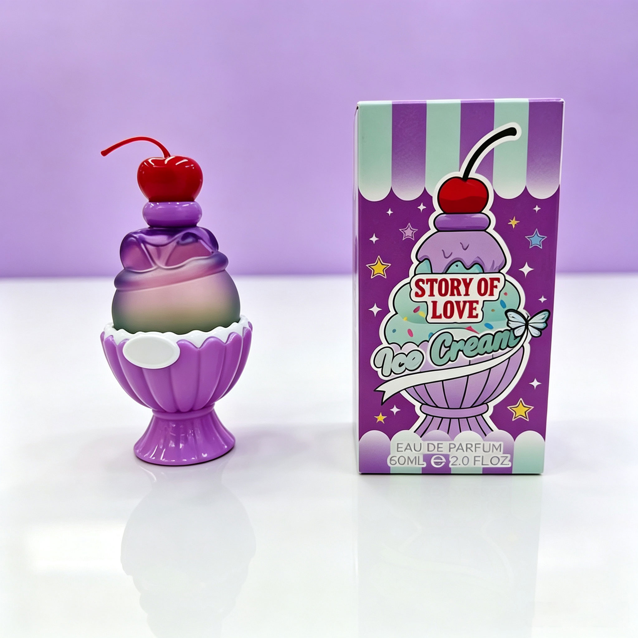 귀여운 아이스크림 모양의 오 드 퍼퓸 60ml, 달콤하 - Perfume Fragrance For Girls 리뷰 및 가격