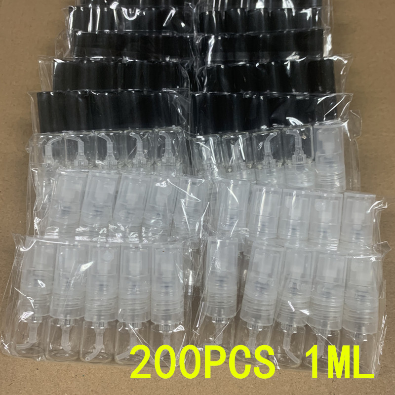 5-200PCS 1ML 휴대용 유리 향수병 세트 스프레 - Perfume Fragrance World Qahwa 리뷰 및 가격