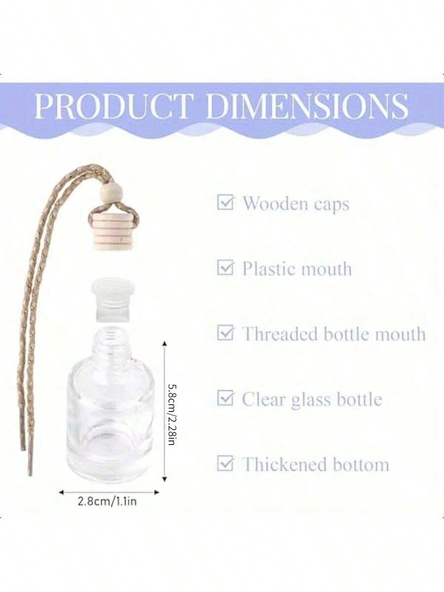 20pcs 교수형 자동차 방향제 빈 투명 유리 에센셜  - Oud Perfume Spray 리뷰 및 가격