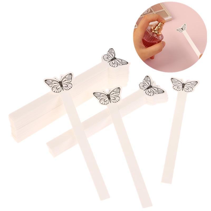 100Pcs 크리 에이 티브 나비 모양 테스트 아로마  - Perfume Fragrance World 리뷰 및 가격