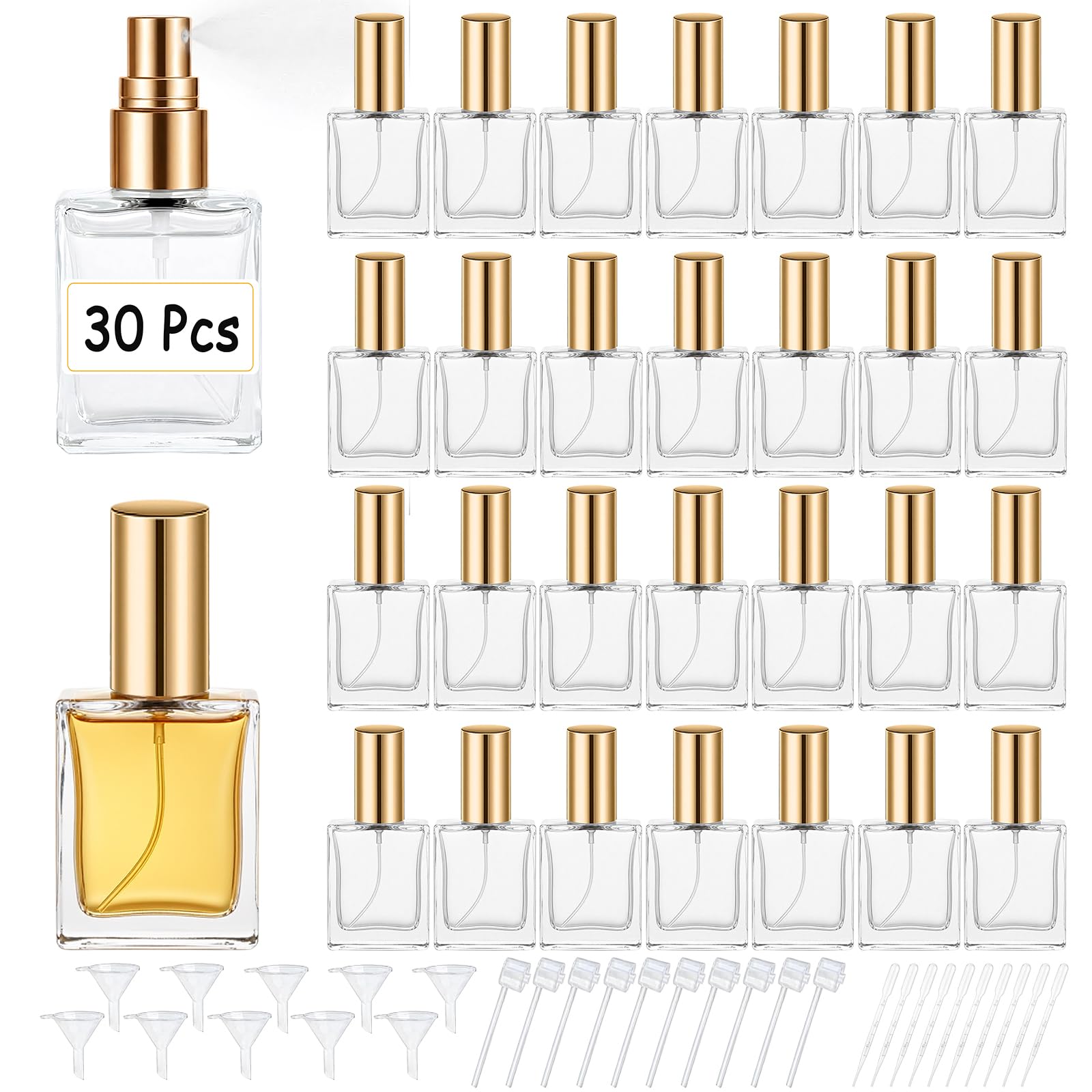 고품질 30개 15ml 투명 유리 향수 스프레이 병(포 - Oud Perfume Spray 리뷰 및 가격