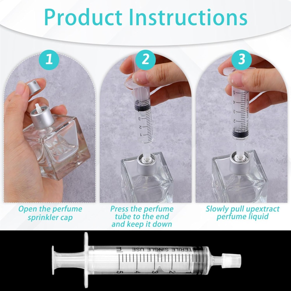 플라스틱 주사기 추출기와 디스펜서 어댑터가 포함된 향수 - Perfume Fragrance Kit 리뷰 및 가격