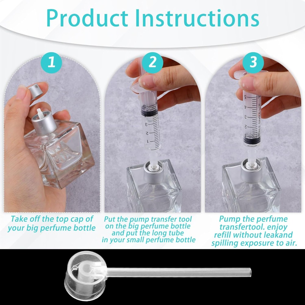 플라스틱 주사기 추출기와 디스펜서 어댑터가 포함된 향수 - Perfume Fragrance Kit 리뷰 및 가격